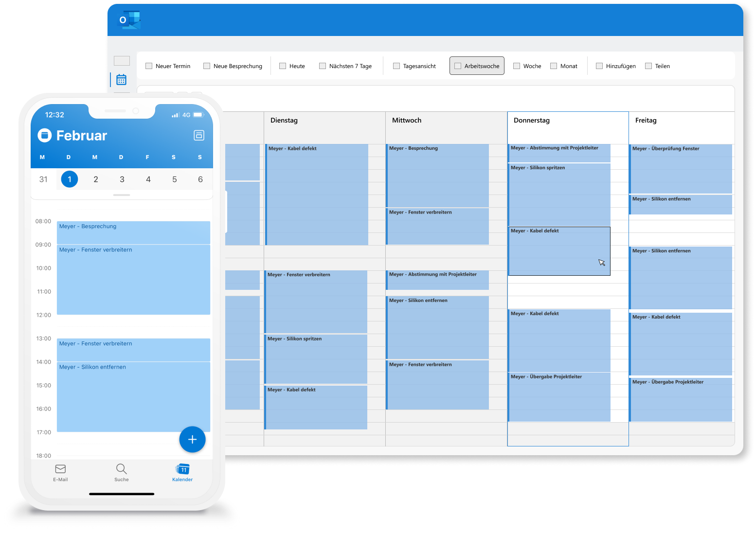 Jira work items in Outlook on desktop and mobile